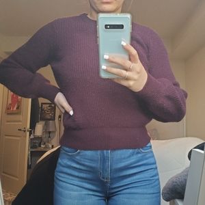 Maroon sweater